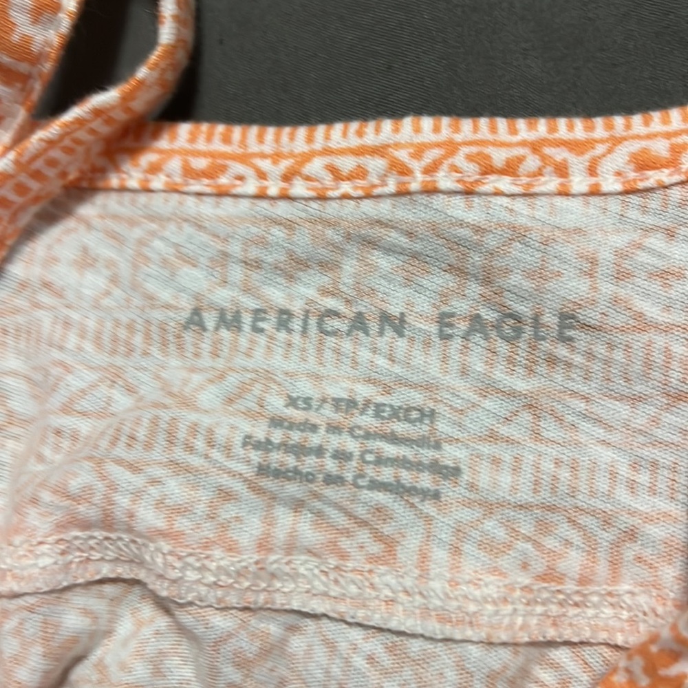 American Eagle Extra Small Spaghetti, Strap Cop T… - image 3